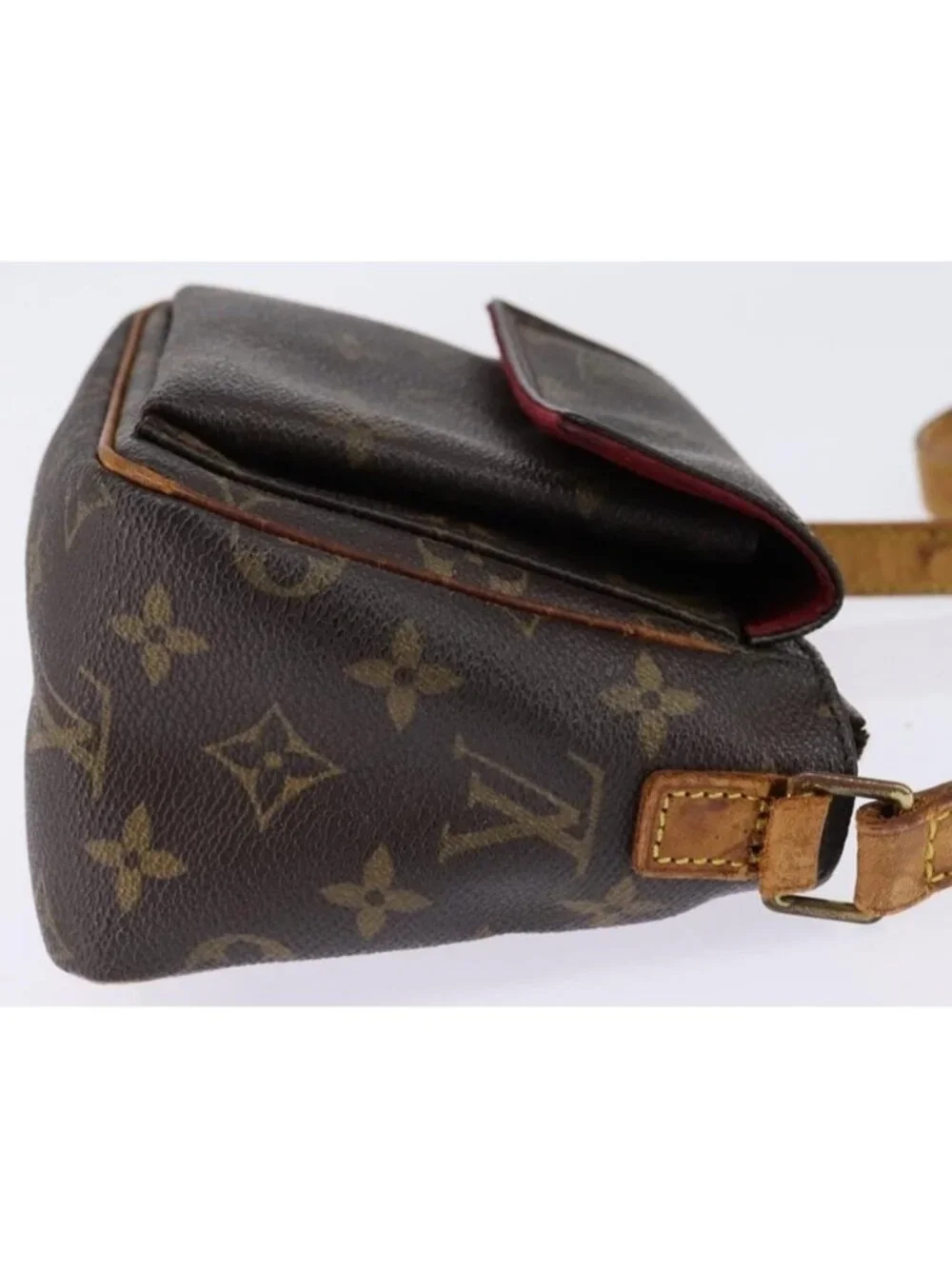 Authentic LOUIS VUITTON Monogram Viva Cite PM Shoulder Bag M51165 LV